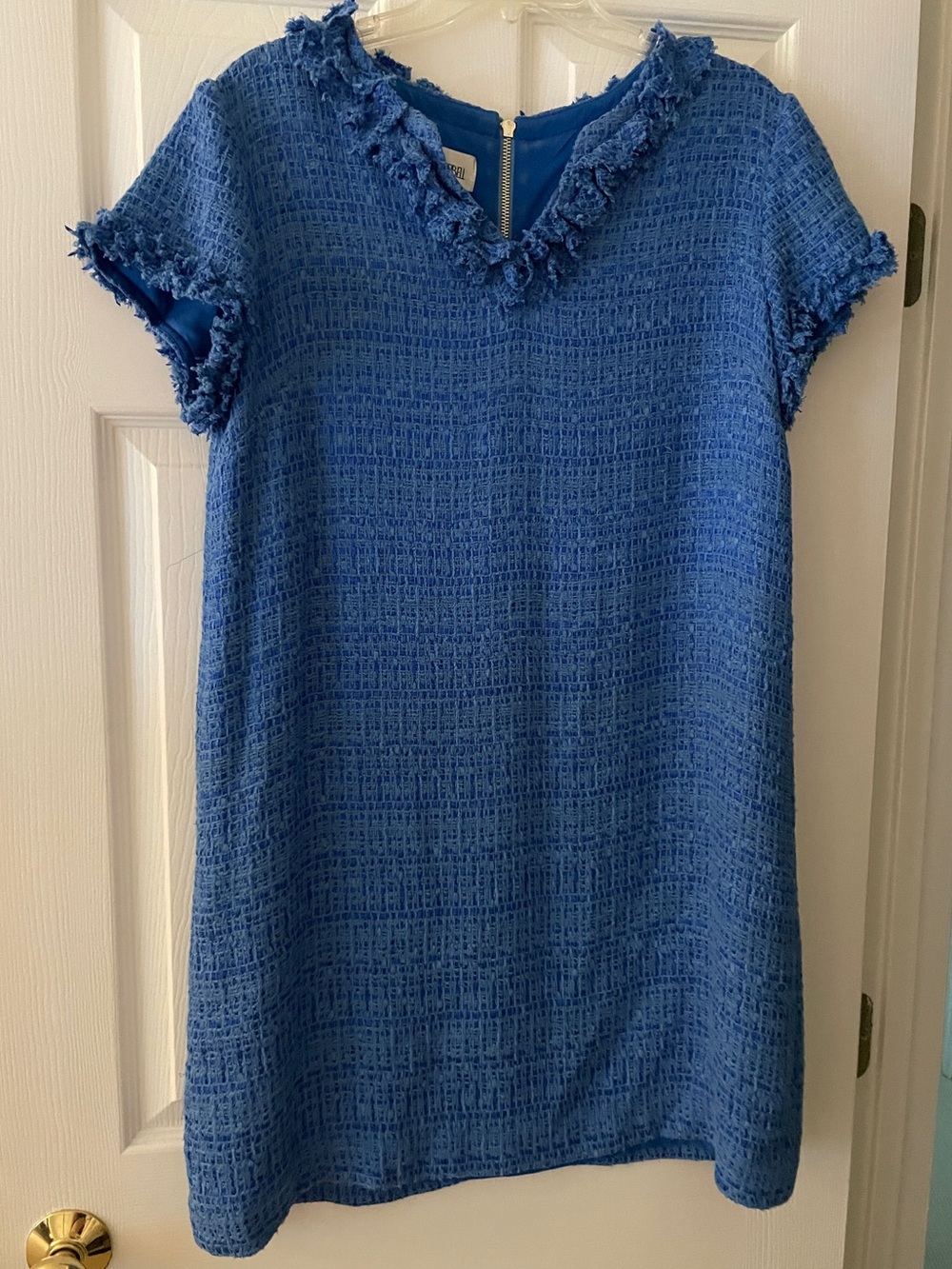 Sara Campbell Bright Blue Designer Garment